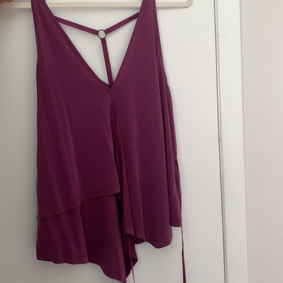 Free People purple tank top size small - Picture 2 of 3